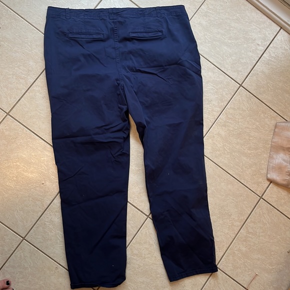 Blue cotton pants. - Picture 5 of 5